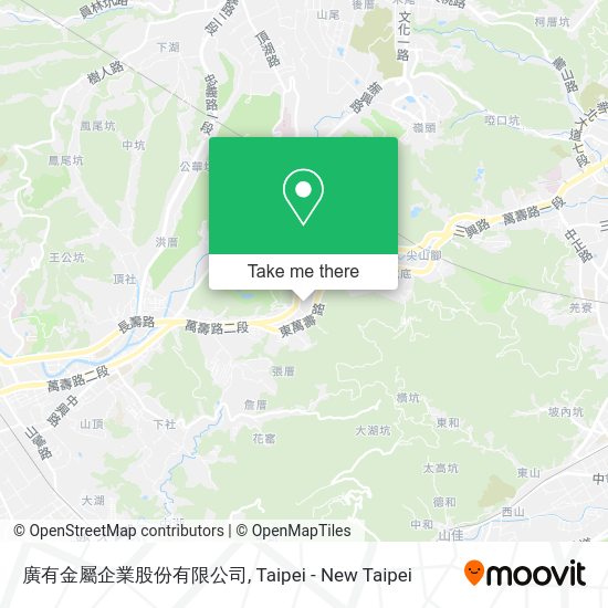 廣有金屬企業股份有限公司地圖