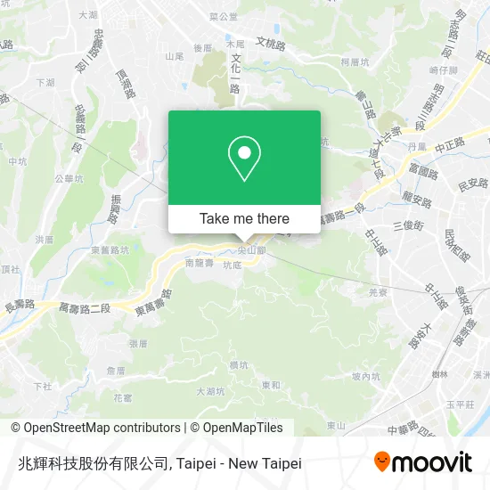 兆輝科技股份有限公司 map