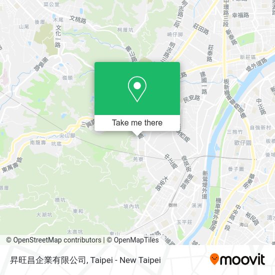 昇旺昌企業有限公司地圖