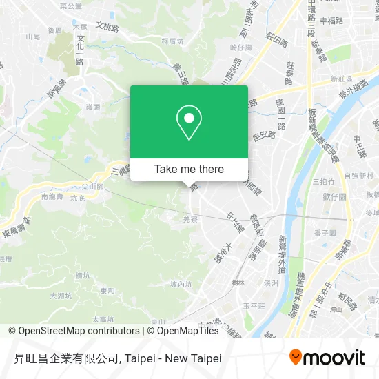 昇旺昌企業有限公司地圖
