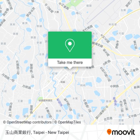 玉山商業銀行地圖