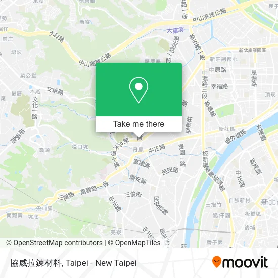 協威拉鍊材料地圖