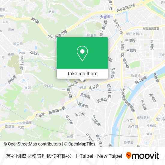 英雄國際財務管理股份有限公司地圖