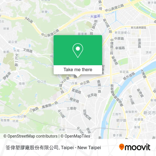 筌偉塑膠廠股份有限公司地圖