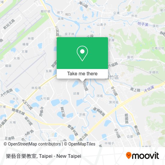 樂藝音樂教室地圖