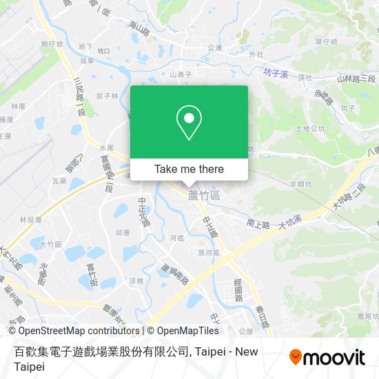 百歡集電子遊戲場業股份有限公司地圖