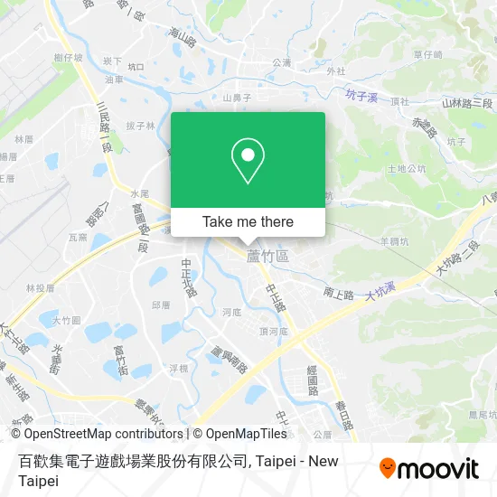 百歡集電子遊戲場業股份有限公司地圖