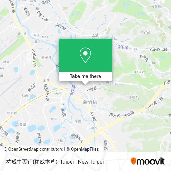 祐成中藥行(祐成本草)地圖