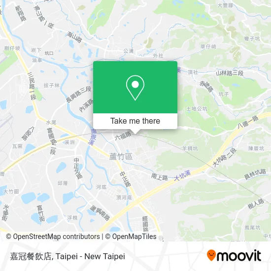 嘉冠餐飲店 map