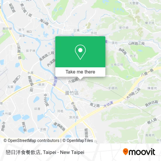 戀日洋食餐飲店 map
