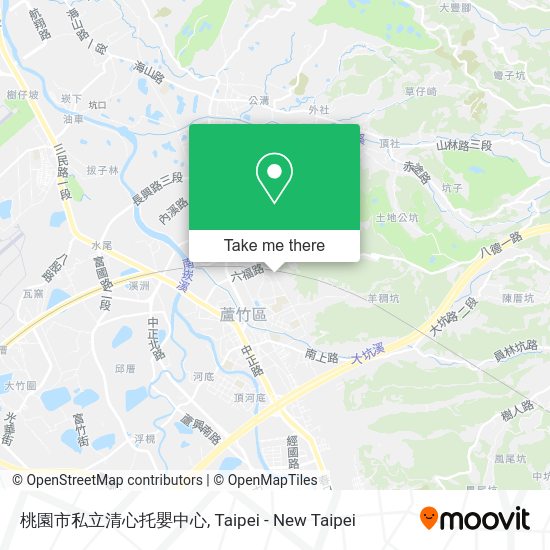 桃園市私立清心托嬰中心地圖