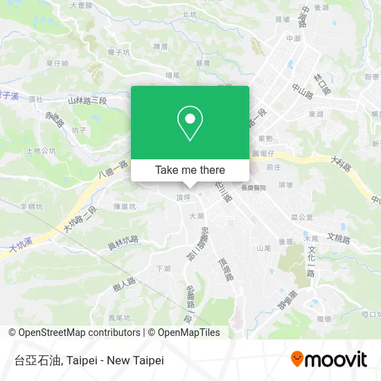 台亞石油 map