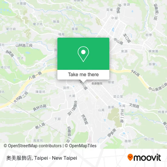 奧美服飾店 map