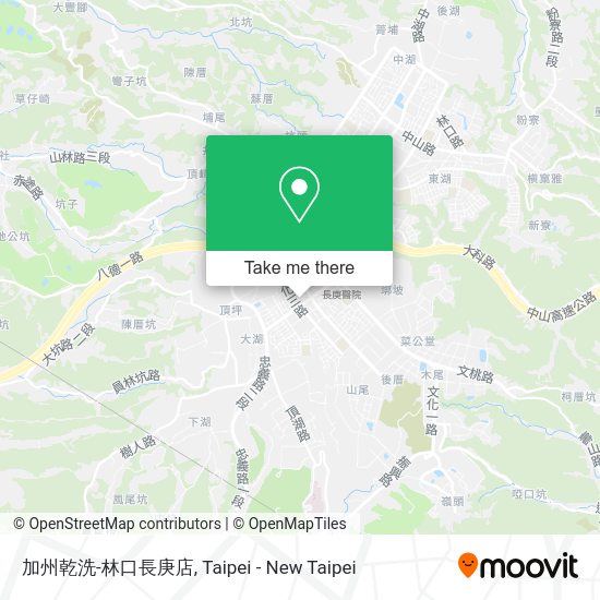 加州乾洗-林口長庚店地圖