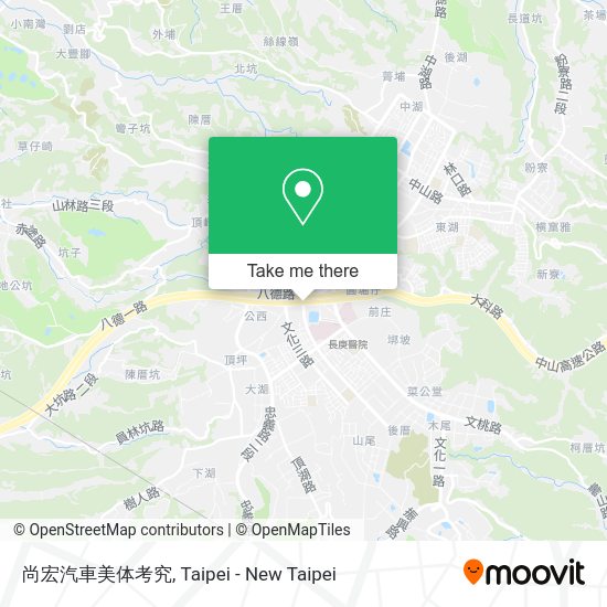尚宏汽車美体考究 map
