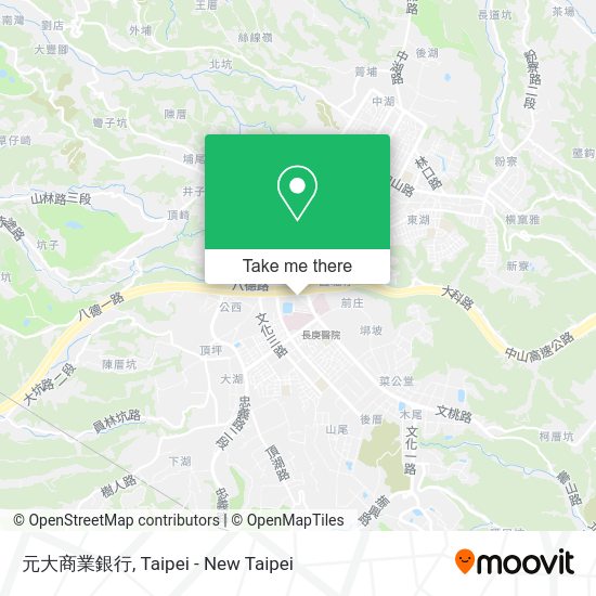 元大商業銀行地圖