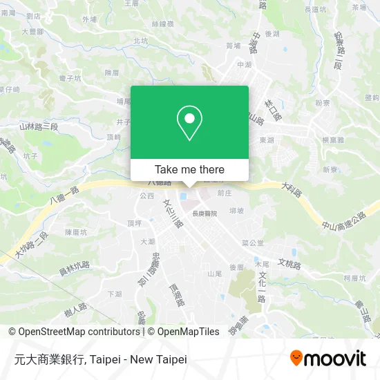 元大商業銀行地圖