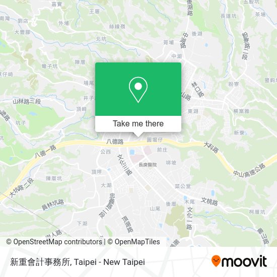 新重會計事務所地圖