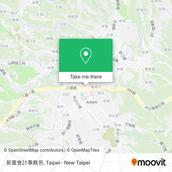 新重會計事務所 map