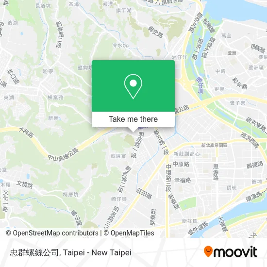 忠群螺絲公司 map