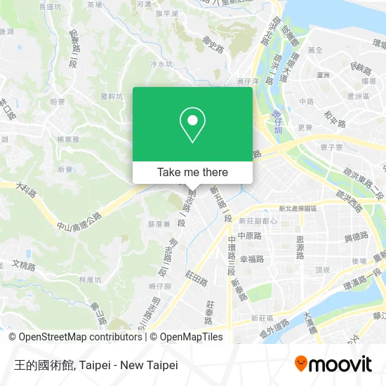 王的國術館 map
