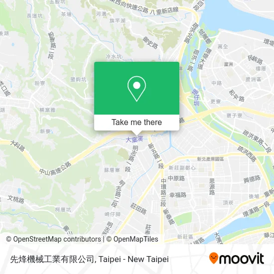 先烽機械工業有限公司 map