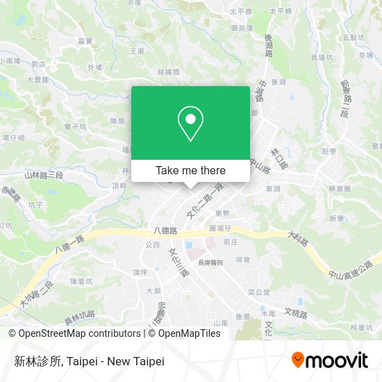新林診所地圖