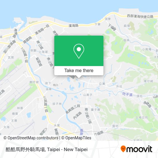 酷酷馬野外騎馬場地圖