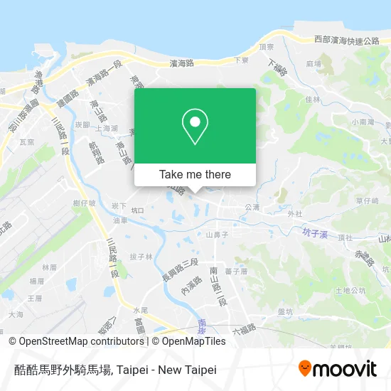 酷酷馬野外騎馬場地圖