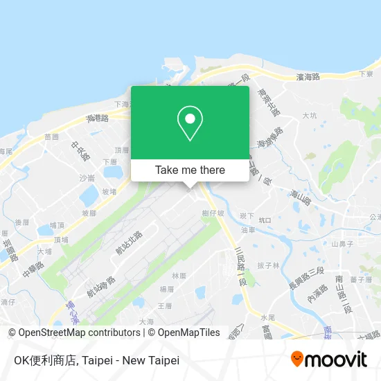 OK便利商店 map