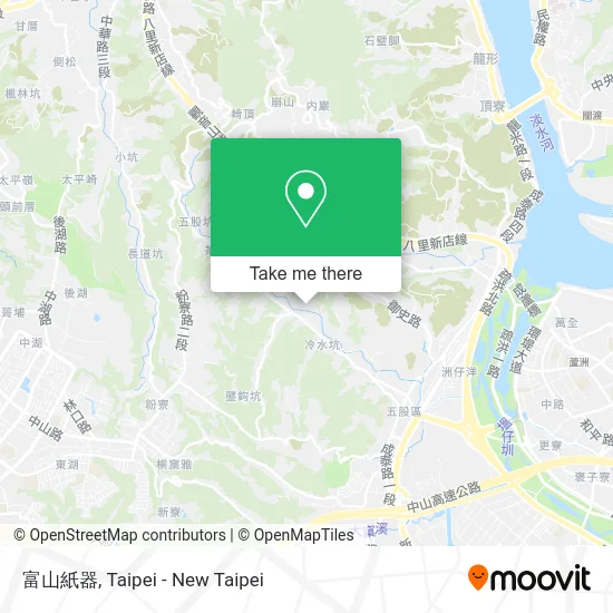 富山紙器地圖