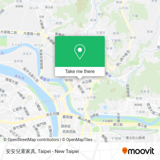 安安兒童家具地圖