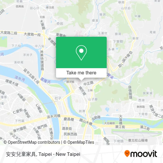 安安兒童家具地圖