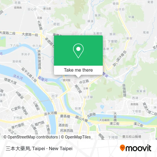 三本大藥局 map