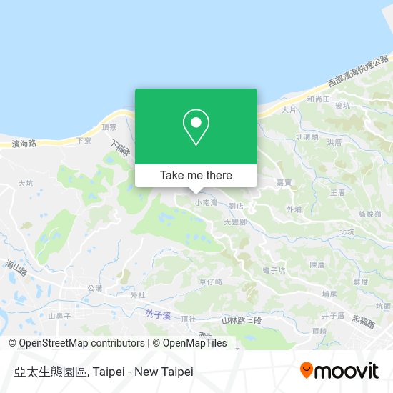 亞太生態園區地圖