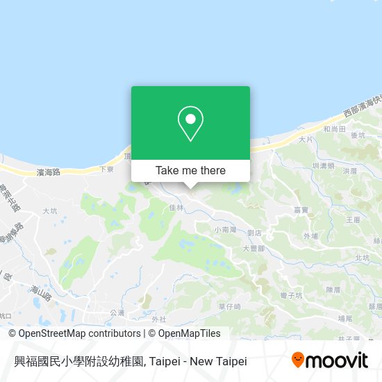 興福國民小學附設幼稚園地圖