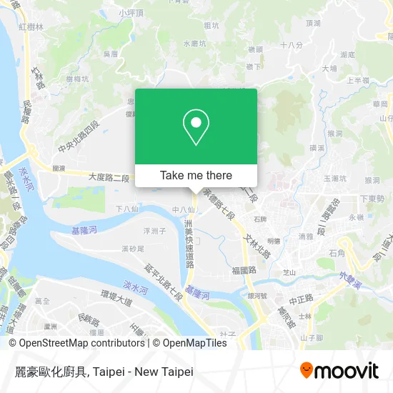 麗豪歐化廚具地圖