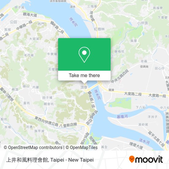 上井和風料理會館 map