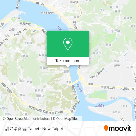 甜果珍食品 map