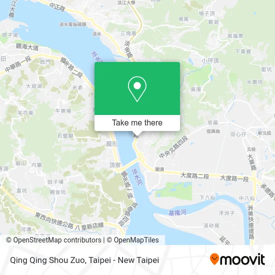 Qing Qing Shou Zuo map