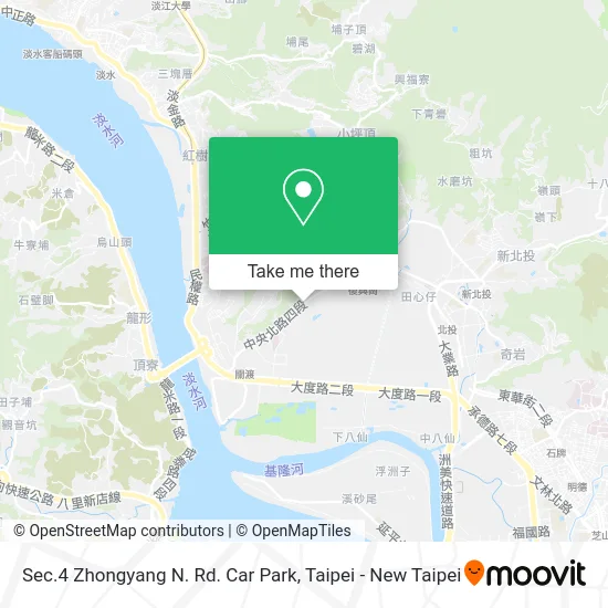 Sec.4 Zhongyang N. Rd. Car Park map