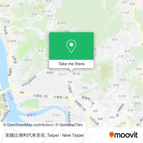 美國比佛利汽車美容 map