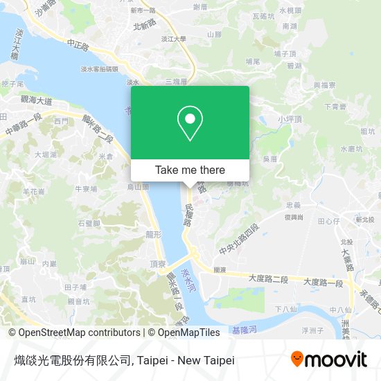 熾燄光電股份有限公司地圖