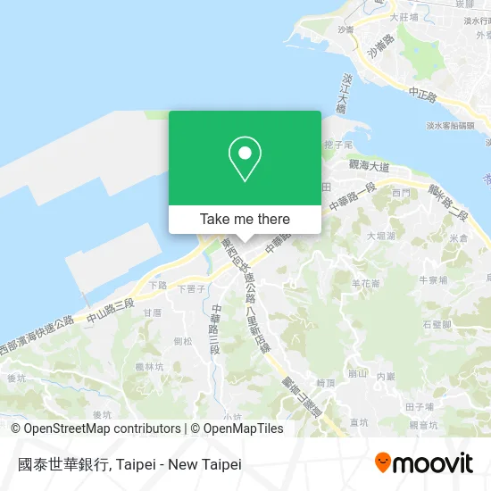 國泰世華銀行 map