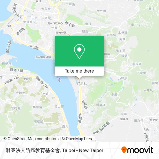 財團法人防癌教育基金會 map