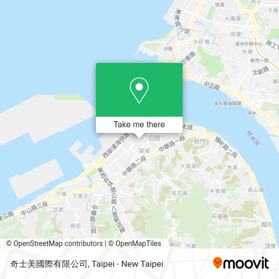 奇士美國際有限公司 map