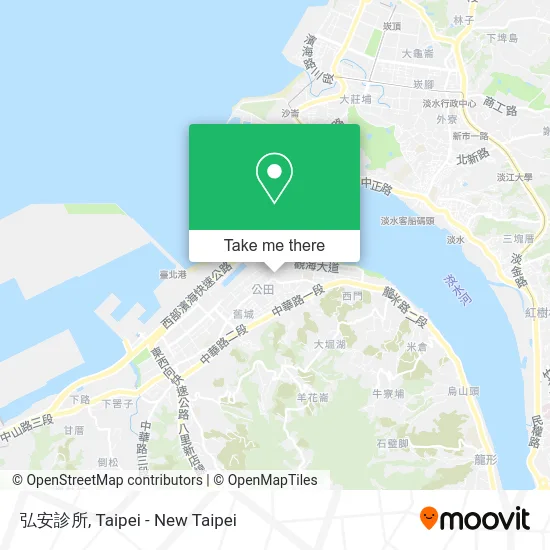 弘安診所 map
