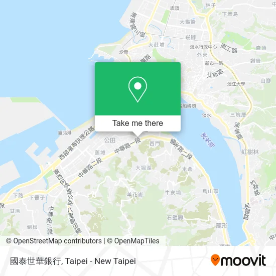 國泰世華銀行 map