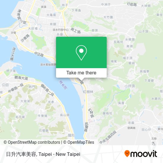 日升汽車美容 map