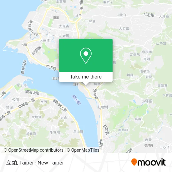 立鉑 map
